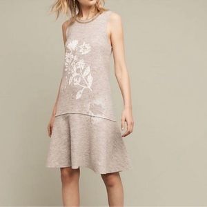 Anthropologie Knitted & Knotted Afterlight Wool Dress Size M